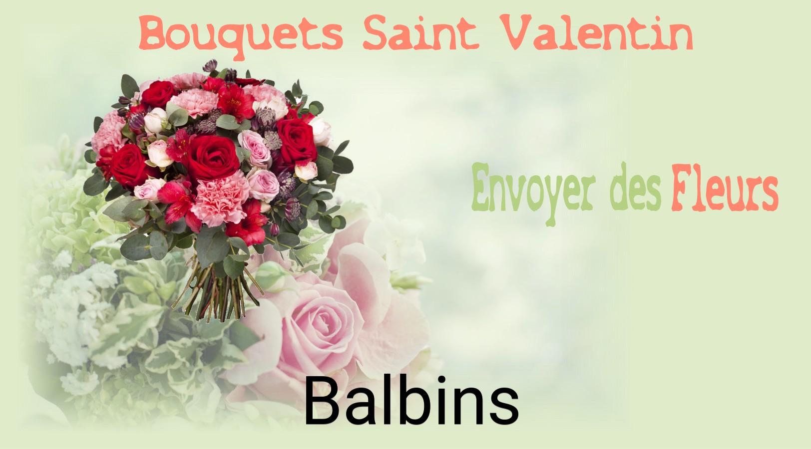 Roses de Saint-Valentin livrées à Balbins